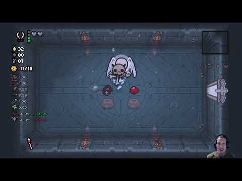 THE PINKING SHEARS + CAR BATTERY + HABIT = EASY GREED MODE The Binding Of Isaac REPENTANCE  #85