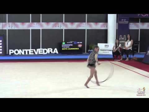 Teresa Gorospe Oceja. Campeona de España Aro. Campeonato España Individual Absoluto Pontevedra 2015
