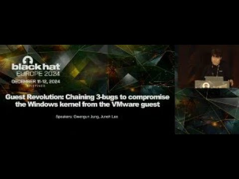 Guest Revolution: Chaining 3-bugs to compromise the Windows kernel from the VMware guest