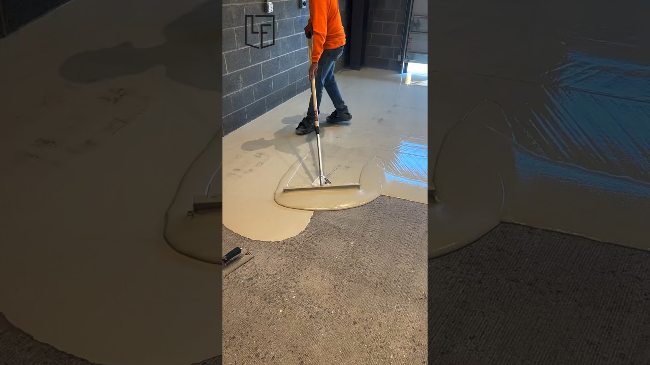 Cementitious Urethane Flooring Install!
