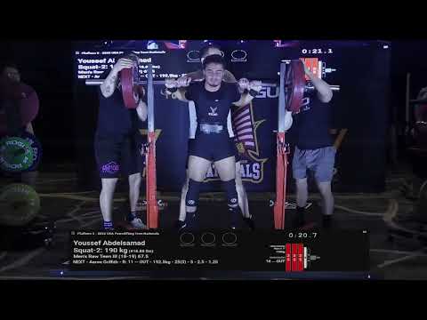 USA Powerlifting Platform 3 8am : Teen Nationals March 23 Session 1