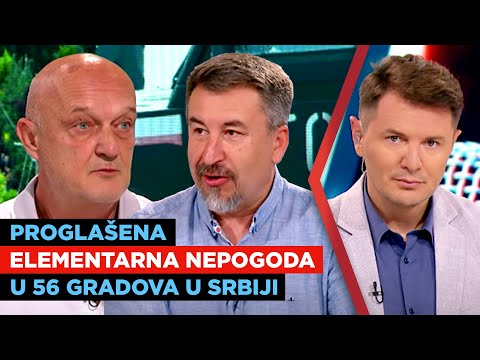 Proglašena elementarna nepogoda u 56 gradova u Srbiji I Duško Vukajlović i Dragan Vujičić I URANAK1