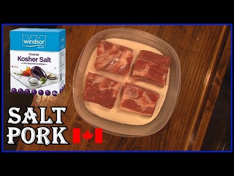 How To Make  Salt  Pork   - So Easy To Do