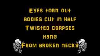 Cannibal Corpse- Innards Decay (Lyric Video)