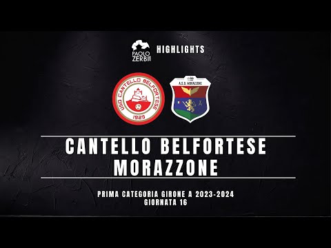 [HIGHLIGHTS] Prima Categoria Gir. A 23/24 - Cantello Belfortese - Morazzone