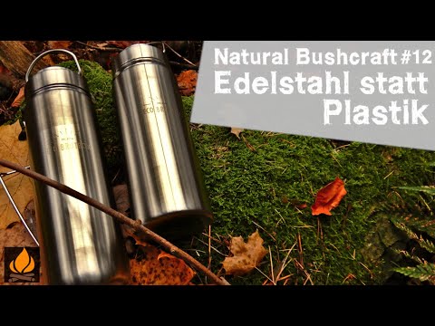 EcoBrotbox Edelstahl Flaschen | Bushcraft ohne Plastik