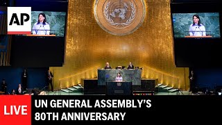 LIVE: World leaders gather in New York for UN General Assembly’s 80th anniversary