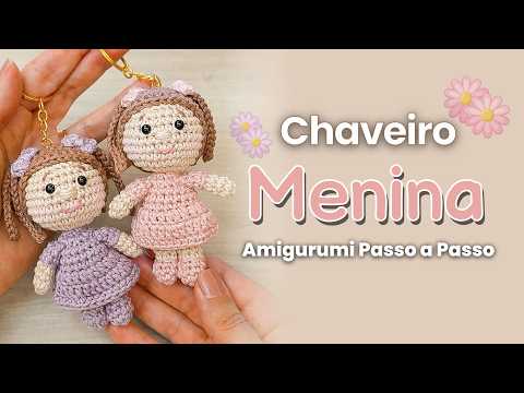 Step-by-Step: Amigurumi Girl Keychain for Beginners