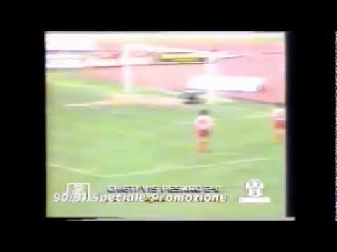Chieti - Vis Pesaro 2-0 - Serie C/2 Girone C 1990-91 - 10a giornata