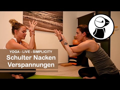 YOGA Schulter Nacken Verspannungen VIDEO Nr. 7 - YOGA Live Simplicity
