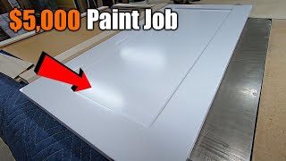 Get A Factory Finish On Your Painted Cabinets |Step By Step | THE HANDYMAN |