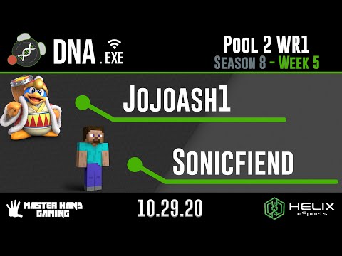 DNA.EXE S8:W5 - Jojoash1 (King Dedede) vs Sonicfiend (Sonic, Steve) - Pool 2 WR1