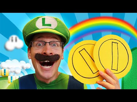 Luigi in Quarantine - Homemade Super Mario Bros Level In Real Life