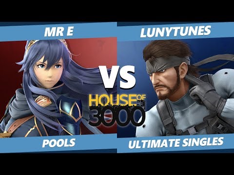 Smash Ultimate Tournament - Mr E (Lucina) Vs. Lunytunes (Snake) SSBU Xeno 179 Pools