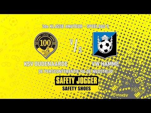 De persconferentie na de wedstrijd KSVO - VW Hamme 3-2