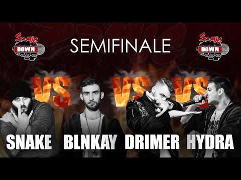 Reazione BLNKAY VS SNAKE VS HYDRA VS DRIMER (SEMIFINALE) SMIC DOWN 2020 Reaction