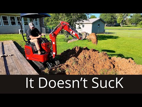 MechMaxx Mini Excavator That DOESN'T Suck!  MEC10 Review