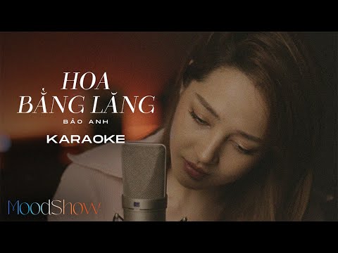 Hoa Bằng Lăng (Karaoke) - MoodShow - Bảo Anh