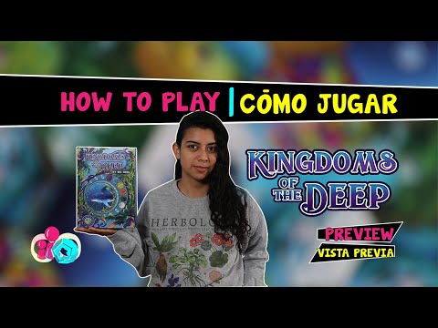 Kingdoms of the deep | English Español | How to play | Cómo jugar | Preview
