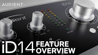 Audient iD14 Feature Overview - 10in/4out Audio Interface