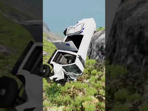 Cliff Drops Car Crashes #shorts #beamngdrive