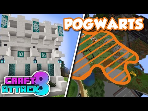 Die MEGA Mauer für Pogwarts mit @rewinside , @clym , @SparkofPhoenix und mehr in CraftAttack 8 - #10