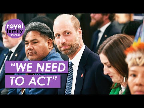 William Pledges Support to Brazil's Indigenous Communities in Keynote Speech