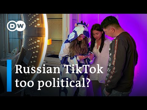 Russia: Kremlin targets TikTok over content critical of Putin | DW News
