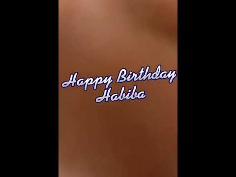 umme habiba birthday wishes