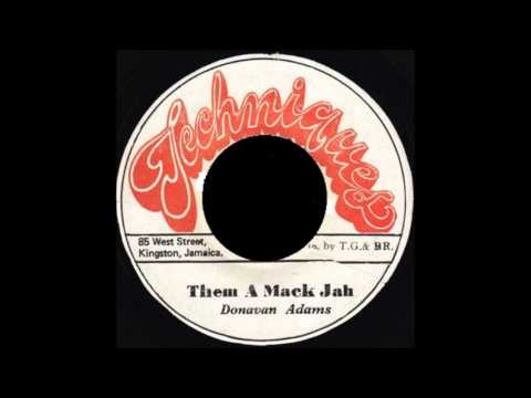 Donovan Adams - Them A Mack Jah 7"
