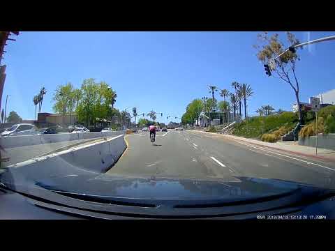 Solid Cyclist Communication w/ Motorist
