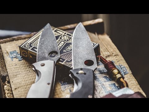 Customize Your KNIFE - How to Acid Etch and Stone Wash Knives - It's Sooo EASY