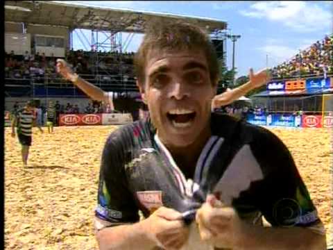 Vasco 1º campeão do Mundialito de futebol de areia.