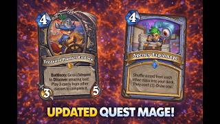 PATCH BUFFED QUEST MAGE! | Hearthstone Gameplay