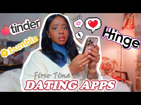 First Time Trying...Dating Apps 🔥💘 | Tinder, Bumble & Hinge