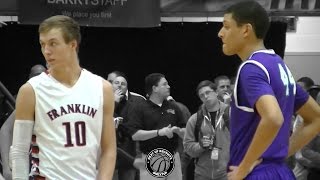 Luke Kennard & Justin Jackson Face-off in High School!!! Duke vs North Carolina