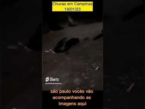 Dilúvio em Campinas 2023 #shorts #cidadesbrasileiras