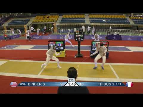 Doha 2021 SWF - L64 - Binder USA v Thibus FRA