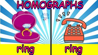 HOMOGRAPHS - Confusing Words with Same Spelling bu