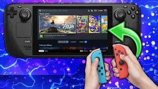Switch Joy Cons via Bluetooth on the Steam Deck