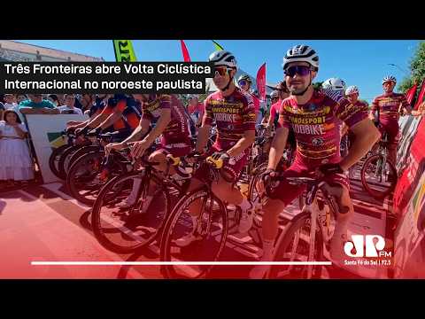 Três Fronteiras abre Volta Ciclística Internacional no noroeste paulista