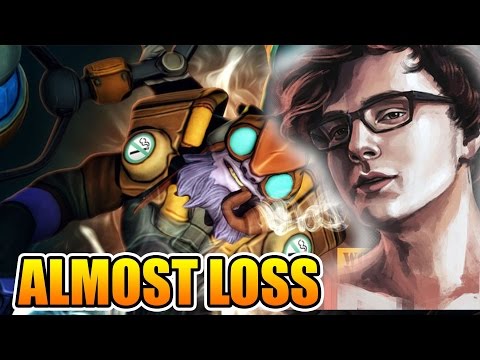 Miracle MMR god — Storm Spirit, Puck, Tinker, Timbersaw Dota 2 RAMPAGE!!!