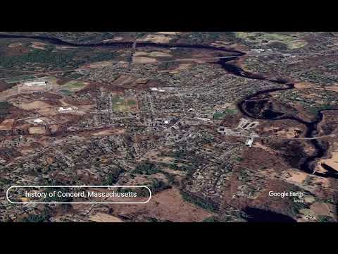 The history of Concord, Massachusetts