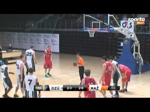 NKL: Alytaus Dzūkija - Mažeikiai 1-2 kėliniai