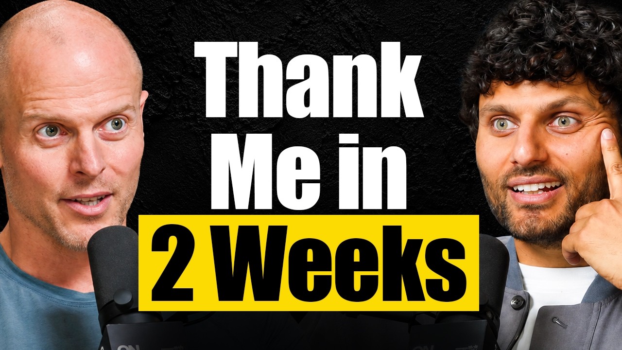 Do This 1 Thing Every Day for 14 Days (Better Than 10 Years of Therapy) | Tim Ferriss
