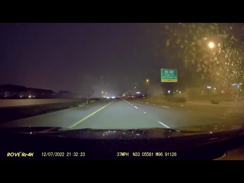 Raw video: Intoxicated driver causes rollover on SH-121