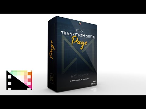 FCPX Transition Suite Page - Largest Collection of Page Transitions for FCP - Pixel Film Studios