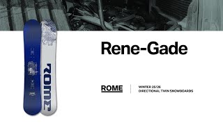 Rome Rene-Gade Snowboard 2026 | evo Canada