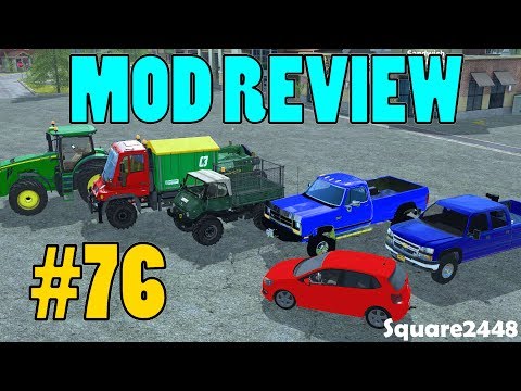 Farming Simulator 17 Mod Review #76 Chevy, Dodge, John Deere's & More