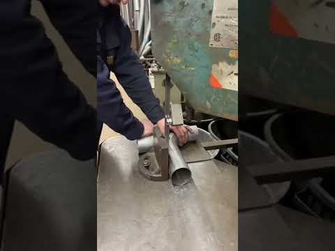 Our fabricator Dante making one of our Universal X Pipe Kits #exhaust #welding #welder #carparts